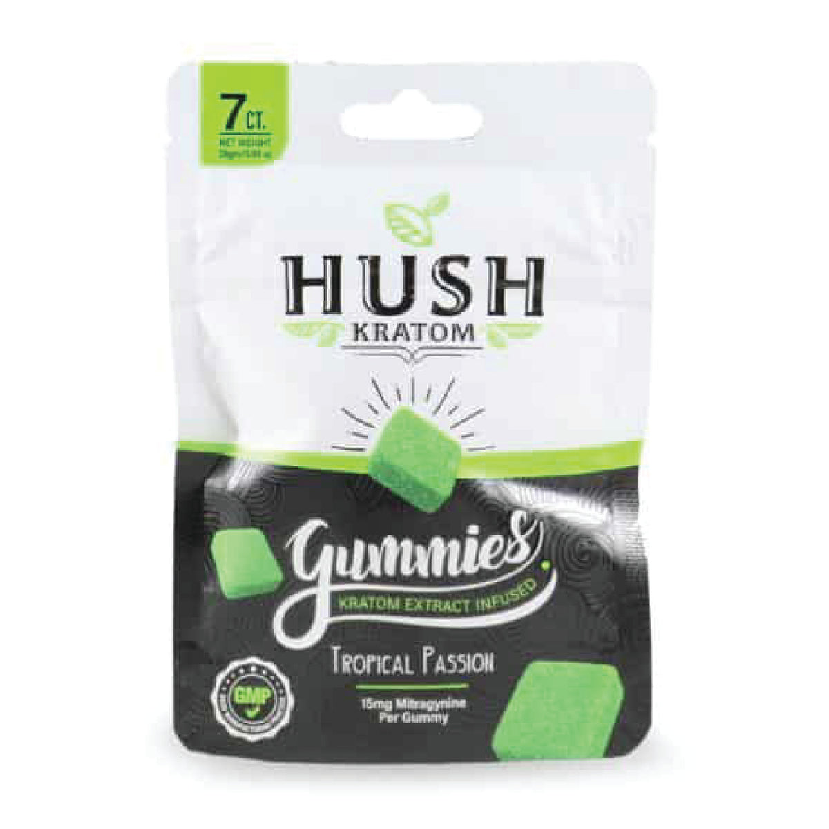 7Ct Tropical Kratom Gummies Hush